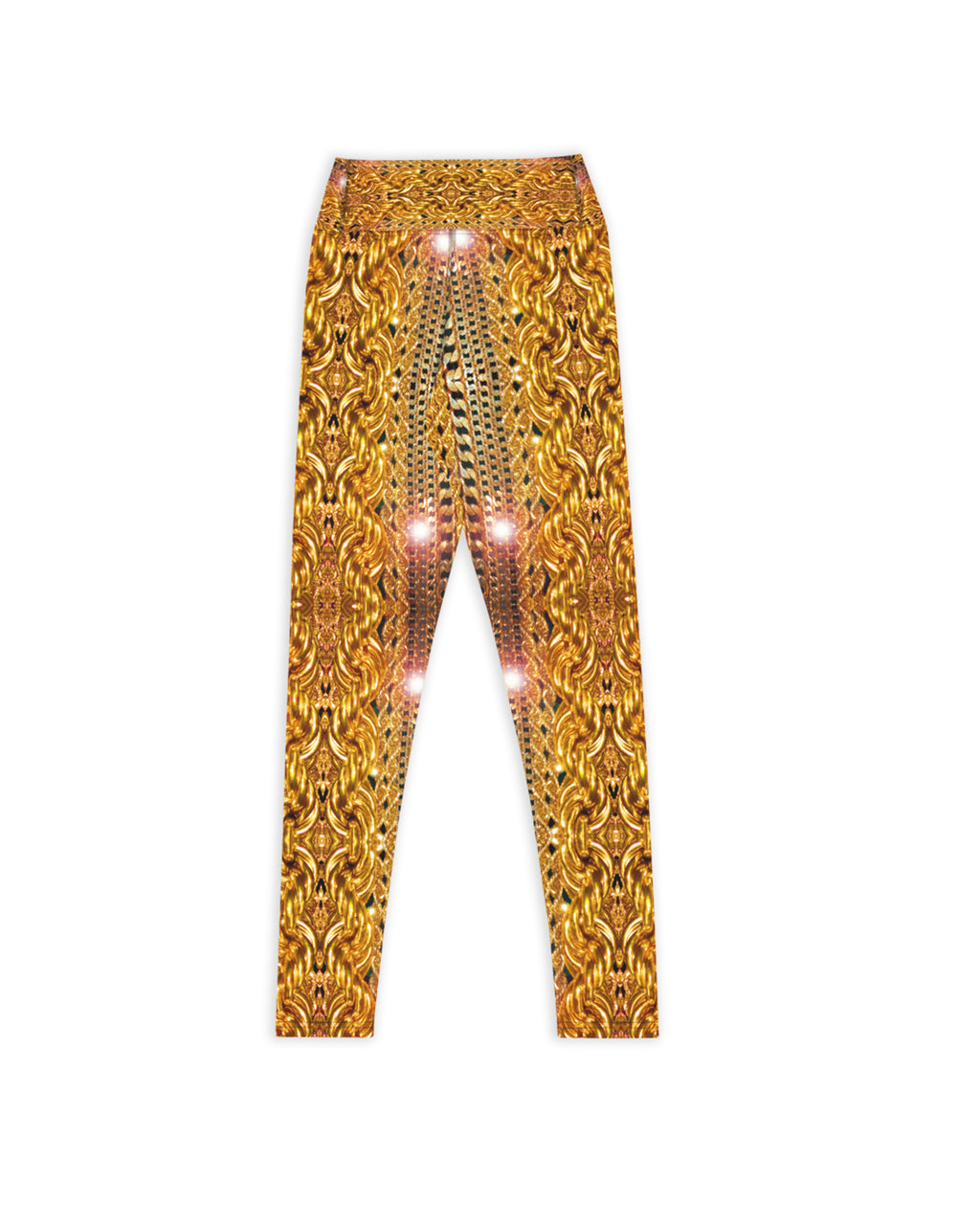 CHAIN YOGA Leggings (VERTICAL PRINT) THEBLONDS